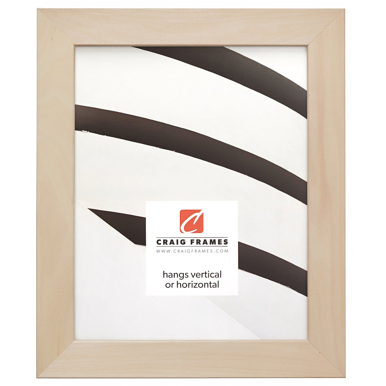 Craig Frames Basswood 125 Unfinished DIY Picture Frame